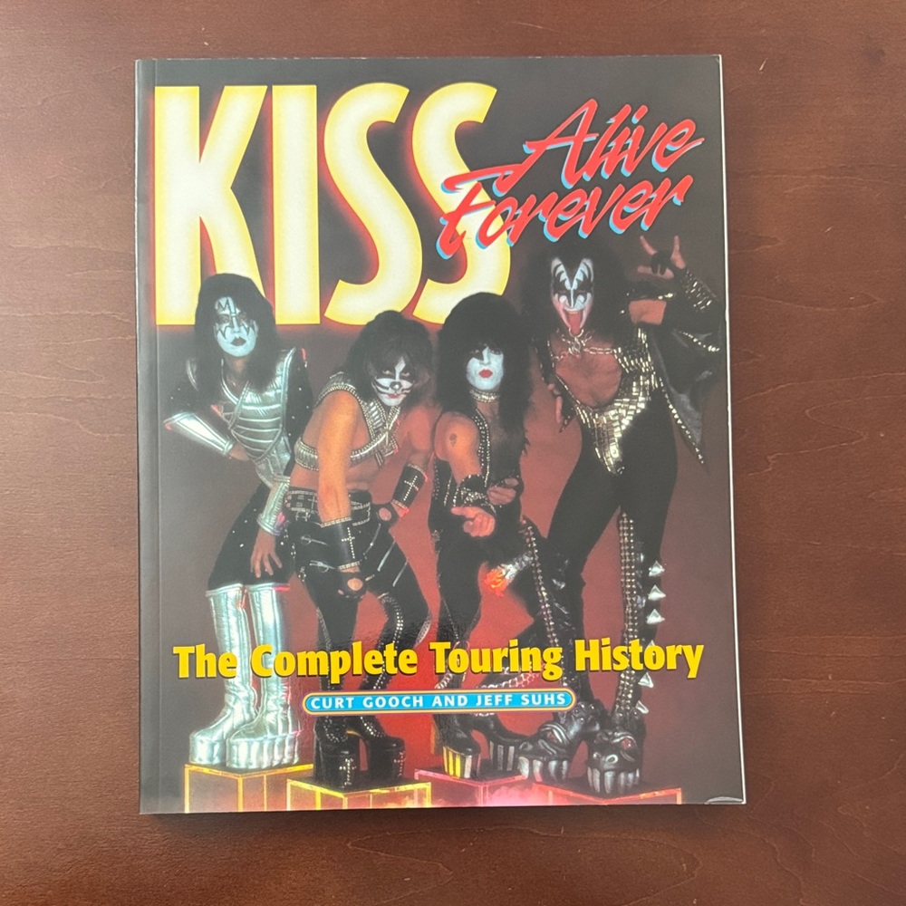 Vintage New KISS Alive Forever the Complete Touring History Book